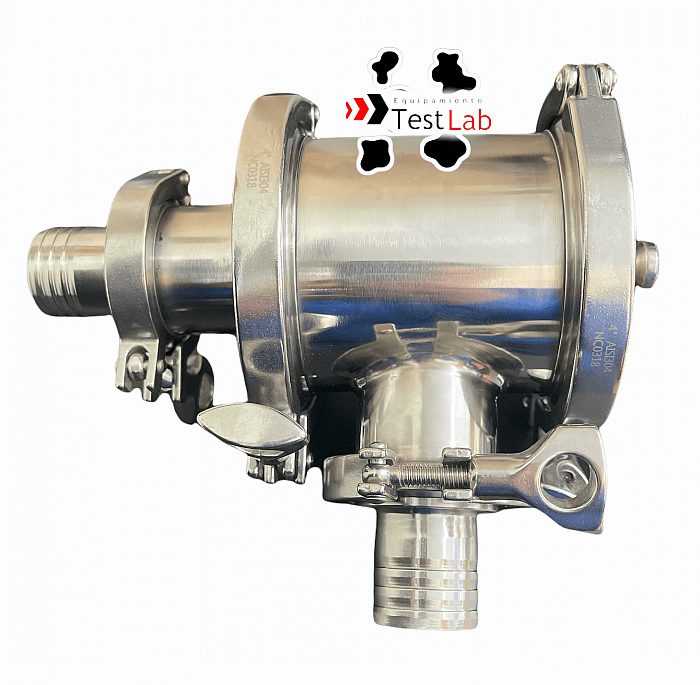 Estuche Acero ASIN 304 para leche, filtro de purificación de acero inoxidable, elimina impurezas y bacterias.