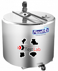 Tanque de enfriamiento de acero inoxidable AISI 304 para leche, con compresor y sistema de gas ecológico R404A.
